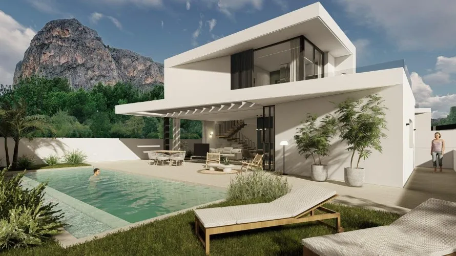 3 bedrooms villa for sale, Polop, Spain No. 919 № 4