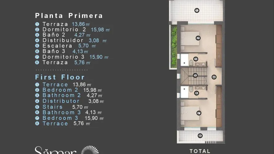 3 bedrooms villa for sale, Alicante, Spain No. 626 № 1