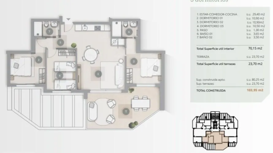 2 bedrooms apartment for sale , Calpe, Spain No. 853 № 7