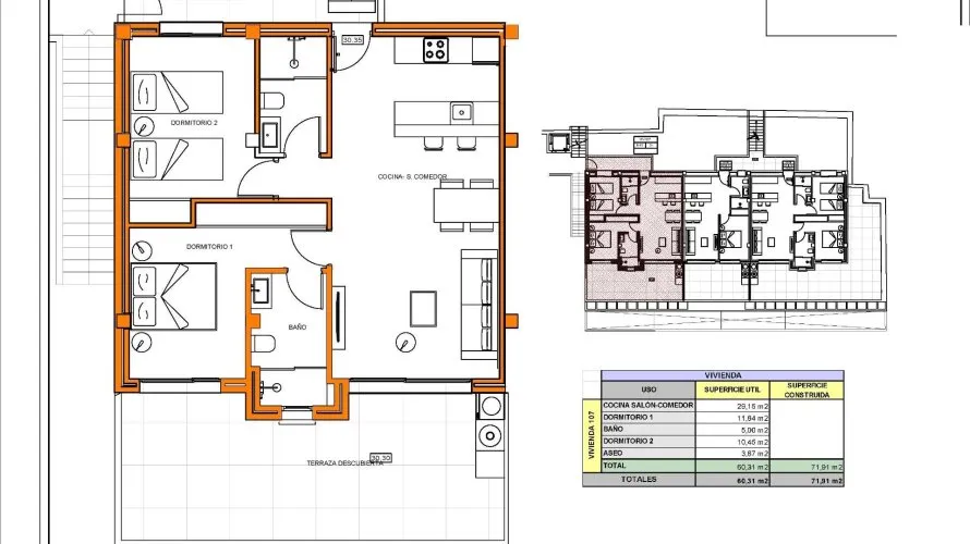 2 bedrooms apartment for sale, Xeresa, Spain No. 1230 № 23