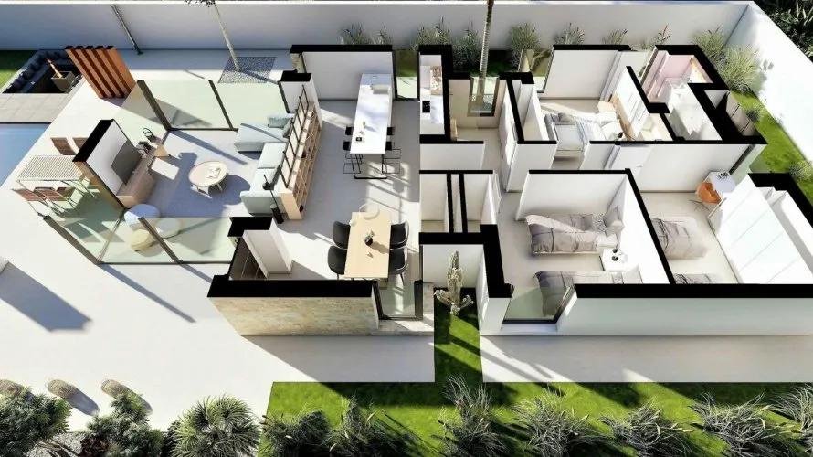 3 bedrooms villa for sale, San Fulgencio, Spain No. 869 № 15