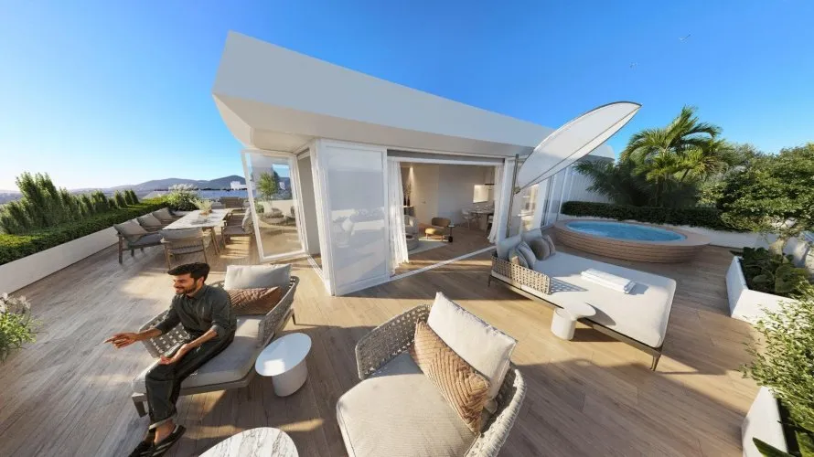 2 bedrooms penthouse for sale, Talamanca, Spain No. 1430 № 13