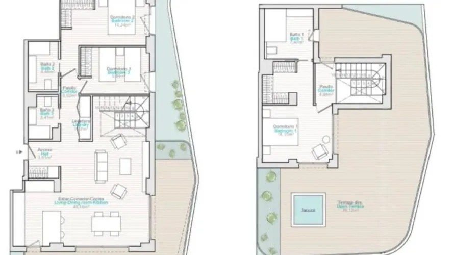 3 bedrooms penthouse for sale, Villajoyosa, Spain No. 1776 № 18
